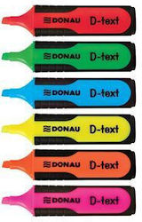 Q-Connect Markers Underline Fluorine Highlighter Set 6 Colours