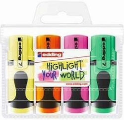 Marker Unterstreichen Sie Set 4 Farben