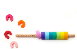 Διακριτικά Ποτηριών Σετ 12 Τμχ Rainbow Drink Markers Kikkerland Ba86