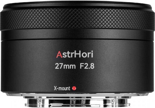 AstrHori Crop Camera Lens AF 27mm F/2.8 Fixed for Fujifilm X Mount Black