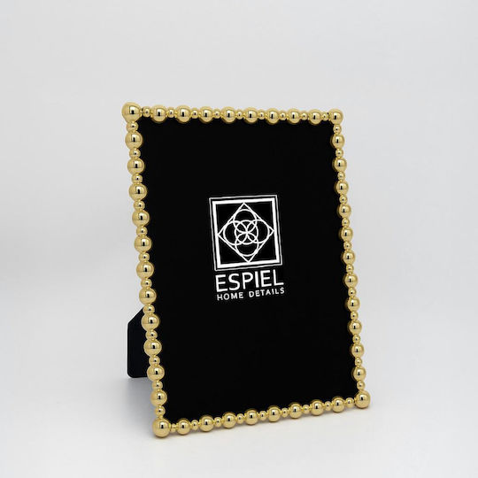 Espiel Κορνίζα Μεταλλική με Χρυσό Πλαίσιο