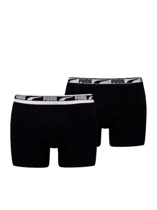 Herren Boxershorts Schwarz 2Packung