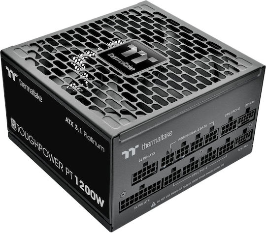 Thermaltake Toughpower PT 1200W Black Computer Power Supply Full Modular 80 Plus Platinum