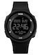 Skmei Digital Women's Watch with Black Rubber Strap