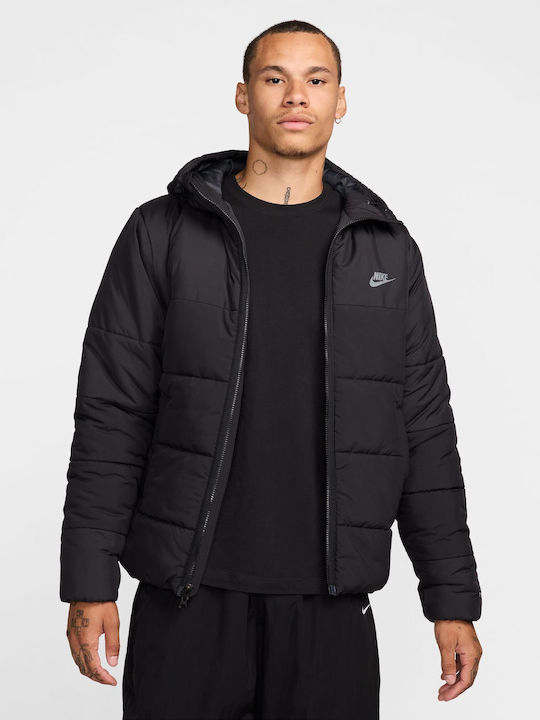 Nike Sportswear Μπουφάν Μαύρο