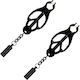 Nipple Clamps in Black Color 2pcs