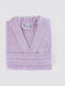 Borea Bathrobe with Hood Lilac 420gr/m²
