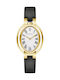 Bulova Women's Watch 28.8mm Battery with Black Leather Strap