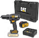 CAT Combo-17 Șurubelniță Cu Percuție Mașină De Găurit Cu Baterie 18V 1x4Ah