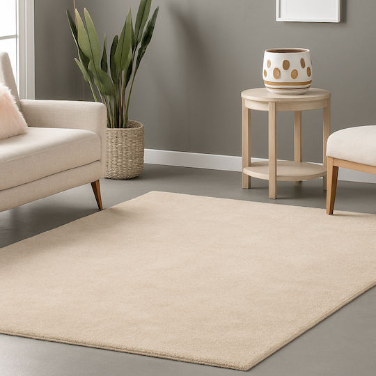 Deluxe Χαλί Ορθογώνιο Γούνινο Σαμπανί 200x290cm