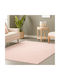 Deluxe Teppich Rechteckig Pelzige Light Pink