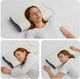 vidaXL Sleep Pillow Polyester 34x60x11cm