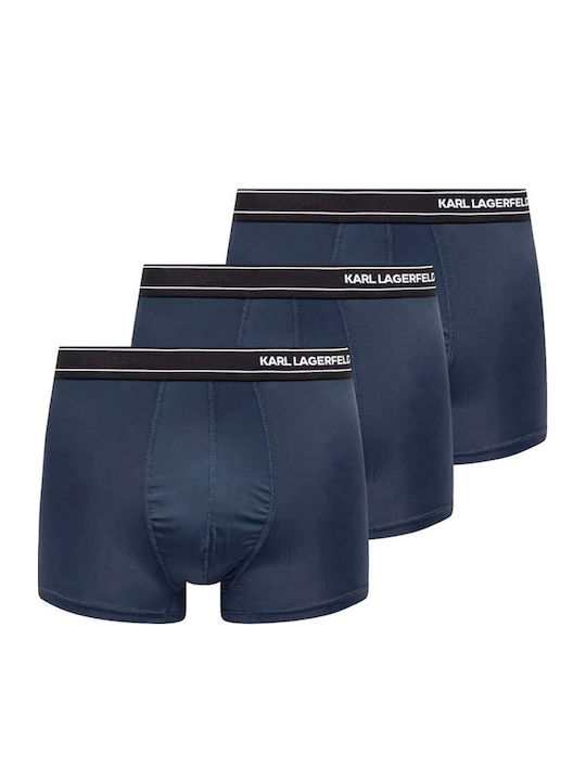 Karl Lagerfeld Men's Boxers Blue with Patterns ...