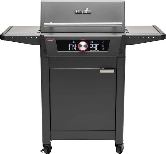 Char-Broil Evolve Cu picioare Grătar Electric Grătar 2400W cu Capac și Termostat Reglabil 57bucx39buccm