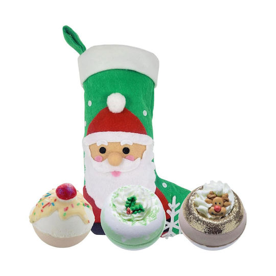 Weihnachtliche Dekorative Socke 3Stück