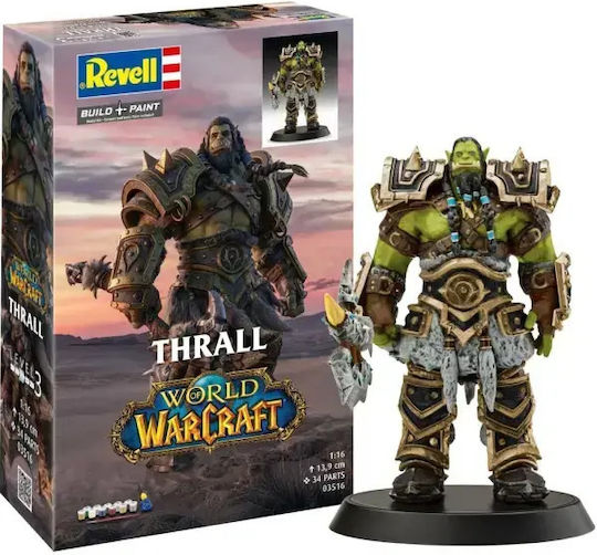 Revell World Warcraft Orc Thrall 1/16 Model Set 13cm