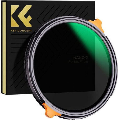 K&f Concept 2 В 1 Филтър K&f Concept Nano X Променлив Nd4-nd64 CPL Филтър 40.5mm