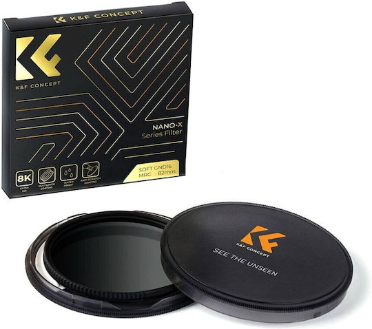 K&f Concept Filtru K&f Concept Gradual ND 0.9 ND8 MRC Nano-x 49mm Acoperire Hidrofobă Kf01.1498