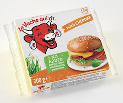 Τυρί Cheddar σε φέτες La vache qui rit (10 φέτες) (200g) Τυρί Cheddar σε φέτες La vache qui rit (10 φέτες) (200g)