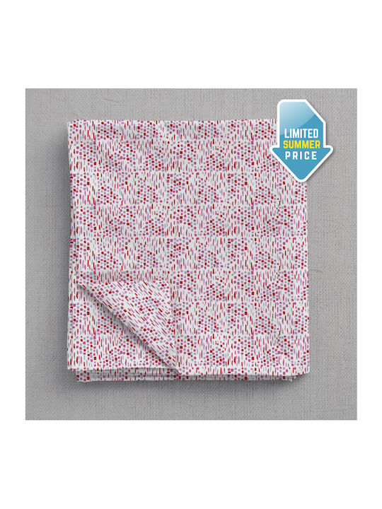 Isadore Lorraine Love Your Super-Double Bed Sheet 220x260cm Geomatrix-Fuchsia 4 Pieces