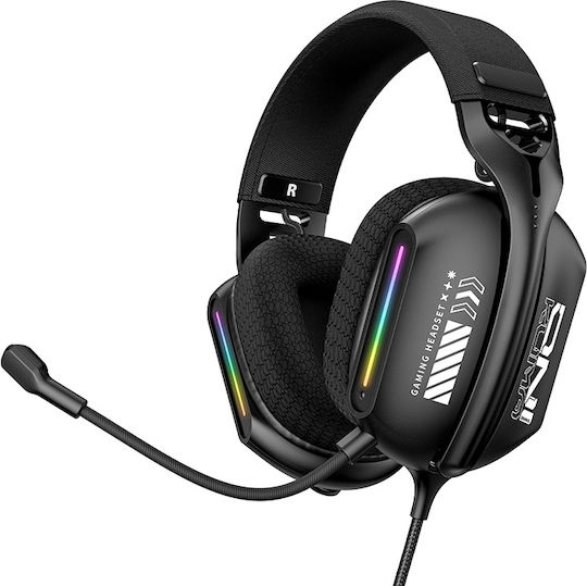 Onikuma X12 Over Ear Gaming Headset με σύνδεση 3.5mm / USB