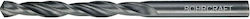 Burghie Scurte Cilindrice Metal Din 338 Tip N 118° HSS Laminat Negrit Mărime 0.80