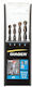 Set 8 Cylindrical Shank Drill Bits Granite