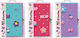 Lebez Carnet 80 Foi cu Lacăt Multicolor