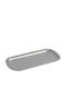 Espiel Snow Serving Platter Rectangular Silver 33x16.5cm