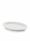 GTSA Serving Platter Oval made of Porcelain White 30x22cm
