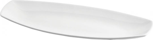 Tognana Serving Platter Rectangular made of Porcelain White 37x15cm