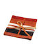 Espiel Fabric Coaster Multicolor Coaster Fabric Multicolour 10x10cm 6pcs