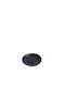 Espiel Round Coaster made of Leatherette Blue 10.5cm 3pcs