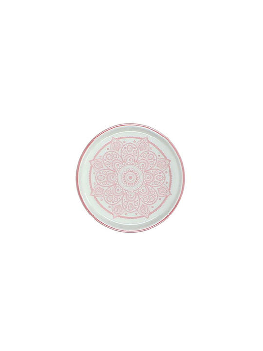 Zaros Mandala Στρογγυλό Σουβέρ Κεραμικό Ροζ 11.5cm 4τμχ Zaros Mandala Στρογγυλό Σουβέρ Κεραμικό Ροζ 11.5cm 4τμχ