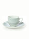 Cryspo Trio Amalfi Cup Coffee Porcelain Gray 100ml