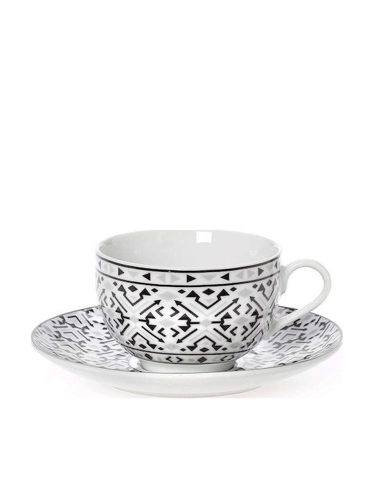 Cryspo Trio Nostro Φλιτζάνι Tσαγιού από Πορσελάνη Λευκό 250ml