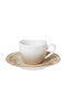 Cryspo Trio Cup Coffee Porcelain Beige 100ml