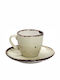 Espiel Terra Cup Cappuccino Porcelain Blue 220ml