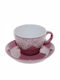 Espiel Vienna Jumbo Cup Cappuccino Porcelain Pink 330ml
