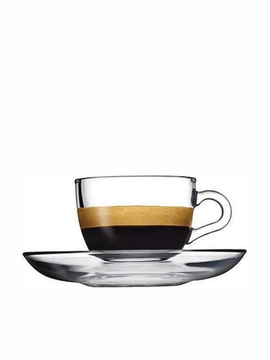 Espiel Basic Tasse Espresso Glas Transparent 85ml