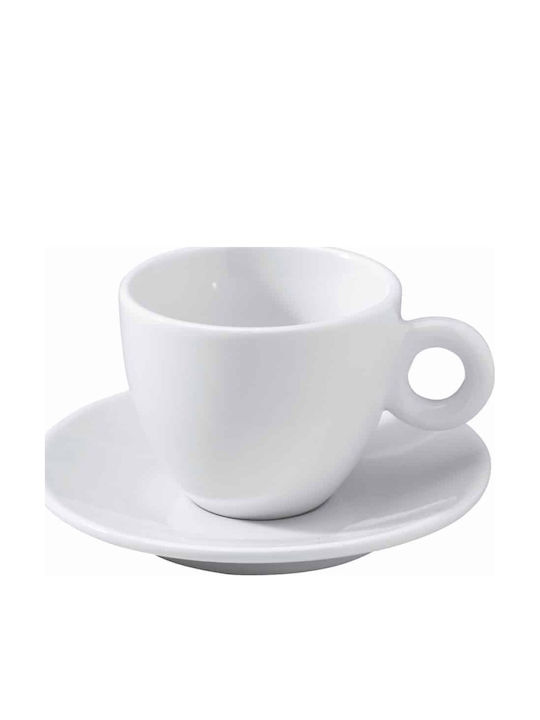 GTSA Roma Cup Espresso Ceramic White 70ml