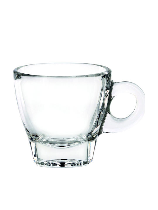 Ocean Cană Espresso Sticlă Transparent 70ml