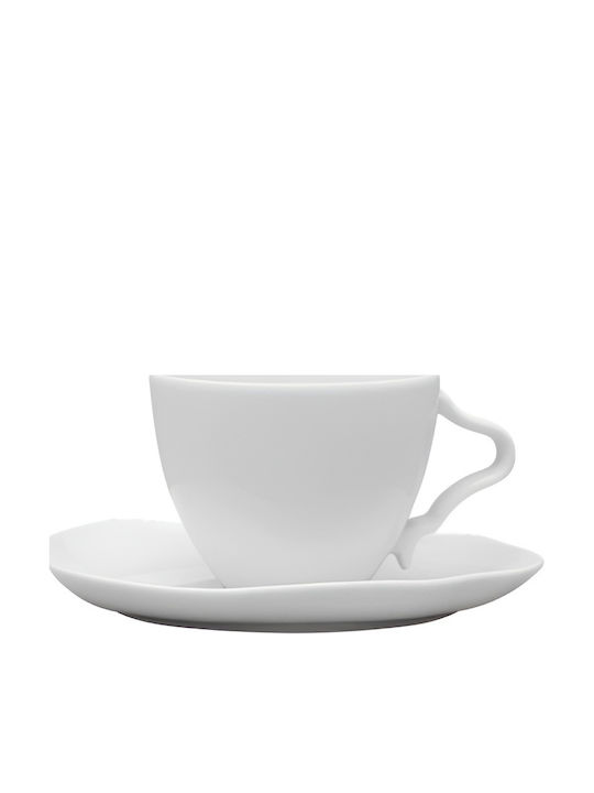 Emfasi Cup Tea Porcelain White 280ml