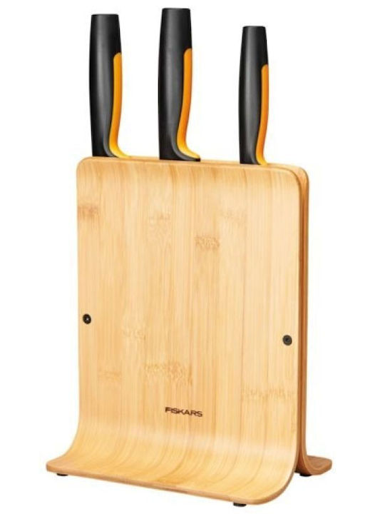 Fiskars Functional Form Комплект Ножове с Основа от Неръждаема Стомана 4 Бройки
