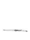 Espiel with White Handle Knives Steak from Stainless Steel 23cm 6pcs