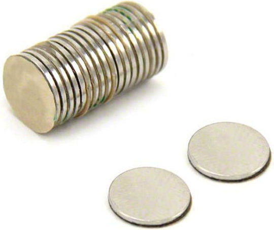 Next Neodymium Round Magnet with Traction Force 0.65kg D1xL15xW15mm