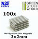 Green Stuff World Neodymium Round Magnet with T...