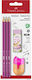 Faber-Castell Apple Jungle Σετ 5 Μολύβια HB με ...