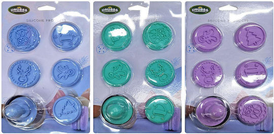 XMASfest Keksstempel-Set Weihnachten 24x16cm Stempel Ø5cm Weihnachtsfest 1 Stück