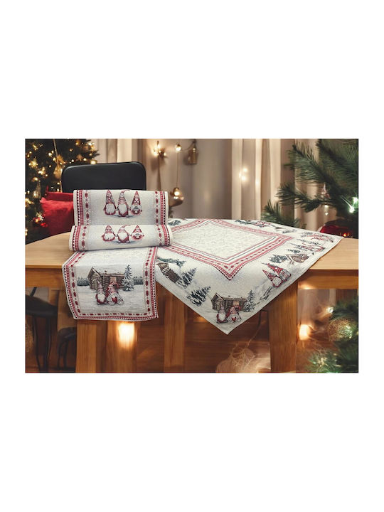 Linea Home Square with Santa Claus 4 Pieces